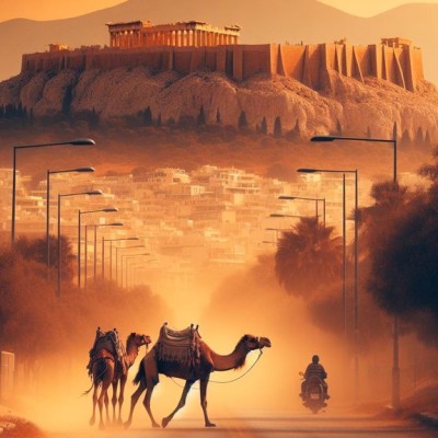 Τα έσπασε η Αστυνομία – Το tweet με τις καμήλες και την Ακρόπολη