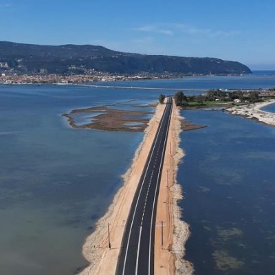 Αυτός είναι ο νέος δρόμος για Λευκάδα – Έχει όριο 90 km/h [video]