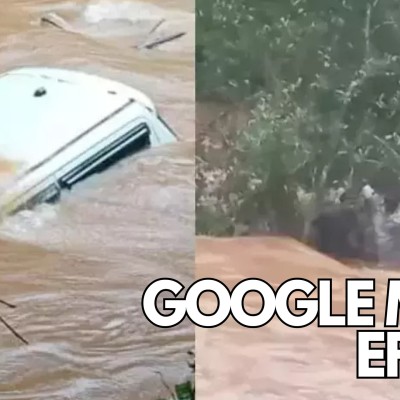 Οδηγός ζήτησε τη βοήθεια του Google Maps και έπεσε στο ποτάμι!