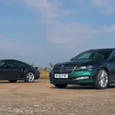 Skoda Superb κόντρα σε Porsche 911 Turbo S – Έχει ελπίδα; [Video]
