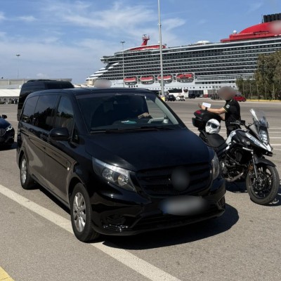 Ντου της Τροχαίας στο λιμάνι του Πειραιά – Μεγάλα πρόστιμα στα μαύρα Van [video]