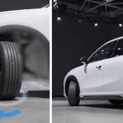 Video: Το νέο SUV της Geely - Οι τροχοί περιστρέφονται 90 μοίρες