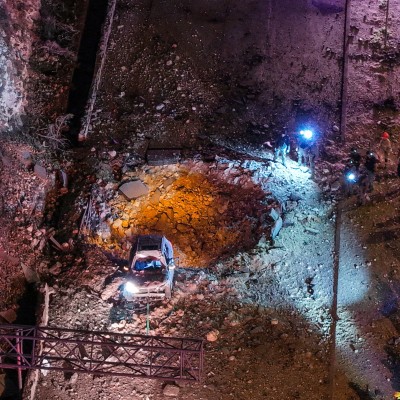 Video: Ηλεκτρικό SUV με 5 επιβάτες... επέζησε σε βομβαρδισμό στην Ιερουσαλήμ!