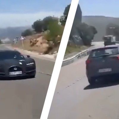 Οδηγός Volkswagen Polo τράκαρε από πίσω την πρωτότυπη Bugatti Tourbillon - Πώς θα το πει στην ασφαλιστική [video]