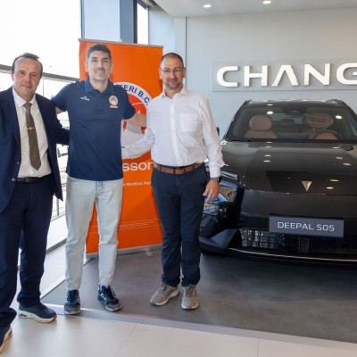 H Changan χορηγός στην ιστορική ελληνική ομάδα μπάσκετ!