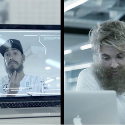 Διαφημιστικό με Lewis & Nico