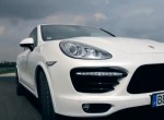 Porsche Cayenne Turbo S on track
