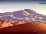 Mercedes-Benz A45 AMG driving on desert