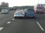 Road Rage two guys one lane