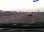 LUCKY PEDESTRIAN IN RUSSIA