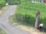 Neuville almost crash with a tractor