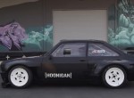 [HOONIGAN] Ken Block Slays Tires in the Gymkhana Escort at the Donut Garage