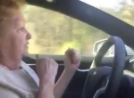 70-Year-Old Grandma Freaks Out In A Self-Driving Tesla