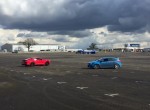 Mustang vs Focus RS drift battle