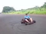 Go Kart with 4-cylinder TURBO engine