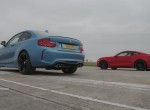 Ford Mustang 5.0 GT vs BMW M2 - evo DRAG BATTLE