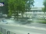 Police BMW I3 REx (Polizia) caught fire
