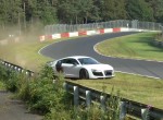 Audi R8 almost CRASH Nürburgring Nordschleife Touristenfahrten