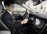 Nissan autonomous drive tests at London