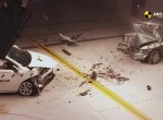 ANCAP crash 1998 Toyota Corolla in to 2015-built counterpart