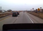 Tailgater gets brake checked and then crashes