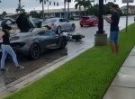 Cars and Coffee Palm Beach Mclaren 720s Incident