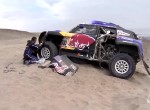 Ατύχημα του Carlos Sainz στο Rally Dakar - 2019