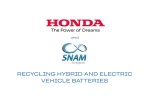 Honda: Δεύτερη ζωή για τις μπαταρίες των υβριδικών και ηλεκτρικών μοντέλων της