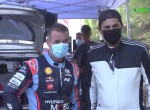 Ο Λευτέρης Αυγενάκης στο δεξί μπάκετ του Sebastien Loeb
