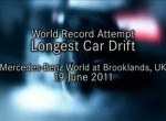 Mercedes - Guinness World Record - Longest Car Drift