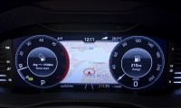 Skoda Karoq digital instrument panel