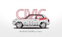 Evolution of the Honda Civic Hatch