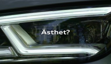 Teaser Audi Q5 facelift headlights