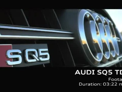 Audi SQ5 TDI footage