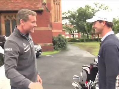 David Coulthard -Adam Scott and Mercedes CLS 63 AMG Shooting Brake