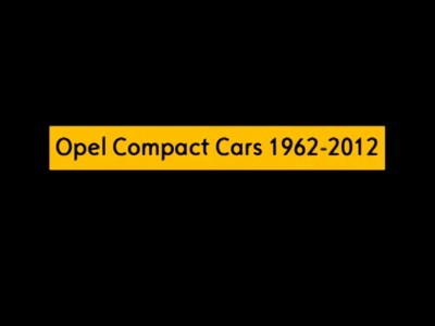 Η ιστορία των sedan της Opel