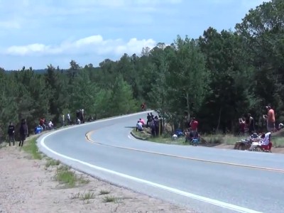 Pikes Peak: Almost accident with Loeb