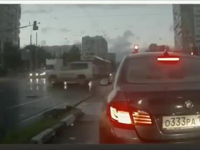 Ghost Car In Russia