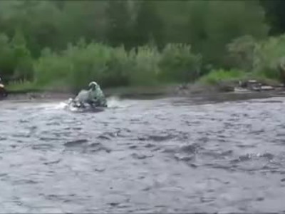 How to Cross a River with a Motorcycle