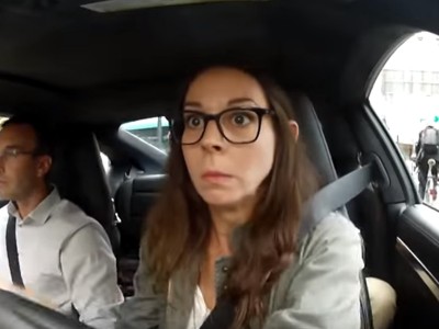 What happens if you take your driving test in a Porsche 911?