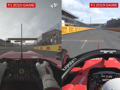 Τι (δεν) άλλαξε στο video game της Formula 1 μέσα σε 9 χρόνια
