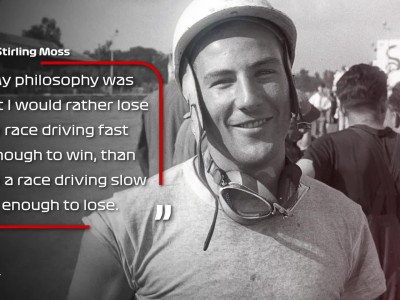 FORMULA 1 -  'He Became An Icon' - Stirling Moss In Quotes