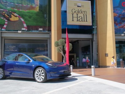 Το GOCAR στα εγκαίνια του πρώτου σημείου πώλησης Tesla στην Ελλάδα