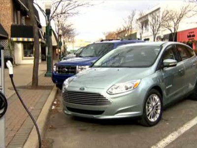 Ford Focus Electric Vehicle footage